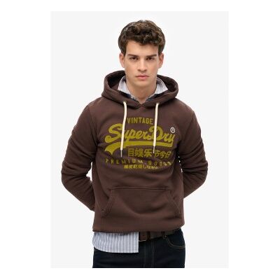Superdry für Herren. M2014024A Entspanntes Sweatshirt in Tonal Braun (S), Lässig, Baumwolle Superdry für Herren. M2014024A Entspanntes Sweatshirt in Tonal Braun (S), Lässig, Baumwolle
