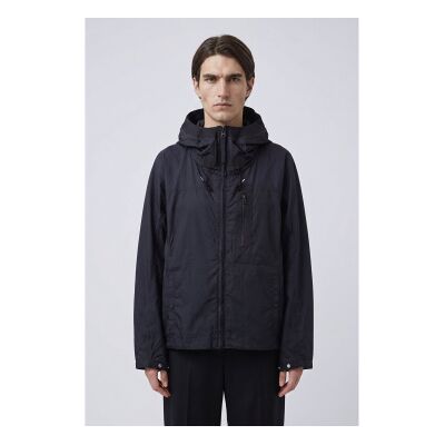 Ten c für Herren. 22CTCUC11055 Wind Combo transparente Jacke navy (46), Lässig, Nylon, Marine Ten c für Herren. 22CTCUC11055 Wind Combo transparente Jacke navy (46), Lässig, Nylon, Marine