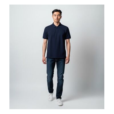 Tommy Hilfiger für Herren. MW0MW42753 Polo Mixed Media blau (M), Lässig, Baumwolle, Kurzarm Tommy Hilfiger für Herren. MW0MW42753 Polo Mixed Media blau (M), Lässig, Baumwolle, Kurzarm