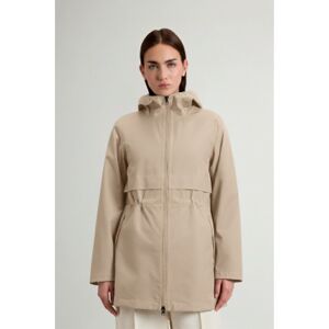 Woolrich für Damen. CFWWOU2124FRUT3342 3 in 1 Parka in beige Light Stretch Stoff (M), Lässig, Polyester