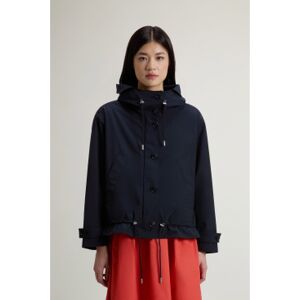 Woolrich für Damen. CFWWOU1177FRUT3128 Urban Touch navy kurzer Parka (M), Lässig, Polyester, Marine