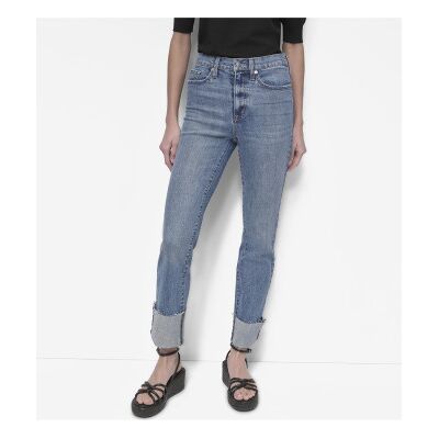 DKNY für Damen. DJ5B4090 Jeans Basic blau (28), Lässig, Baumwolle, Denim DKNY für Damen. DJ5B4090 Jeans Basic blau (28), Lässig, Baumwolle, Denim