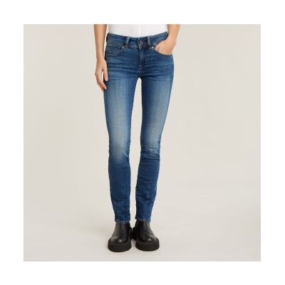 G-Star für Damen. D07145-8968-6028 Jeans Midge Straight blau (29/28), Lässig, Baumwolle, Denim G-Star für Damen. D07145-8968-6028 Jeans Midge Straight blau (29/28), Lässig, Baumwolle, Denim