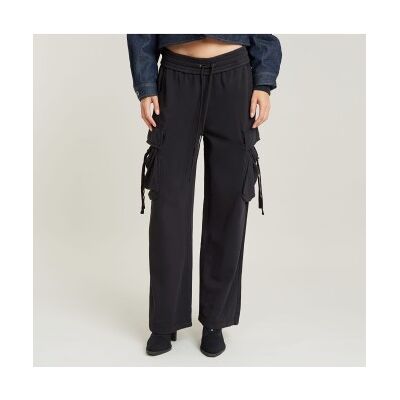 G-Star für Damen. D24568-B661-B564 Leichte Utility Lose Hose schwarz (L), Lässig, Bio-Baumwolle, Nachhaltig G-Star für Damen. D24568-B661-B564 Leichte Utility Lose Hose schwarz (L), Lässig, Bio-Baumwolle, Nachhaltig