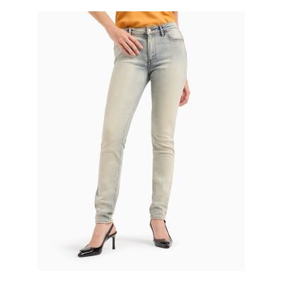 Giorgio Armani A X Armani Exchange für Damen. 6DYJ01Y19CZ1500 Jeans 5 Pockets blau (32/32), Lässig, Baumwolle, Denim Giorgio Armani A X Armani Exchange für Damen. 6DYJ01Y19CZ1500 Jeans 5 Pockets blau (32/32), Lässig, Baumwolle, Denim
