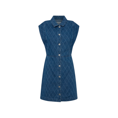 Pepe Jeans für Damen. PL953554 Chey Kleid blau (XS), Lässig, Baumwolle, Denim, Ärmellos / Hosenträger, Nachhaltig Pepe Jeans für Damen. PL953554 Chey Kleid blau (XS), Lässig, Baumwolle, Denim, Ärmellos / Hosenträger, Nachhaltig