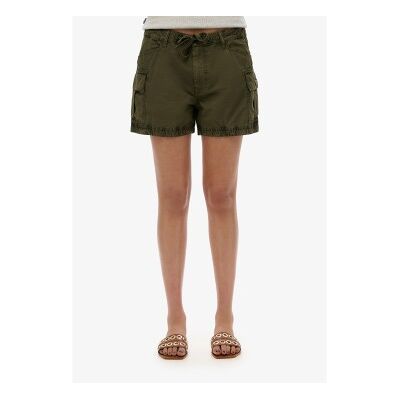 Superdry für Damen. W7110467A Cargo-Shorts Hot green (M), Lässig, Grün, Baumwolle Superdry für Damen. W7110467A Cargo-Shorts Hot green (M), Lässig, Grün, Baumwolle