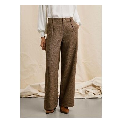 Pepe Jeans für Damen. PL2100017 Trinity Hose braun (L), Lässig, Polyester Pepe Jeans für Damen. PL2100017 Trinity Hose braun (L), Lässig, Polyester