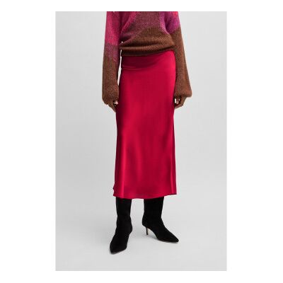 Boss für Damen. 50522650 Rock Visos rot (34), Lässig, Party, Polyester Boss für Damen. 50522650 Rock Visos rot (34), Lässig, Party, Polyester
