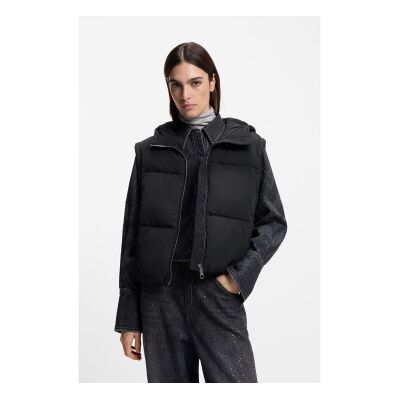 Boss für Damen. 50548028 Polala Jacke schwarz (36), Lässig, Polyester Boss für Damen. 50548028 Polala Jacke schwarz (36), Lässig, Polyester