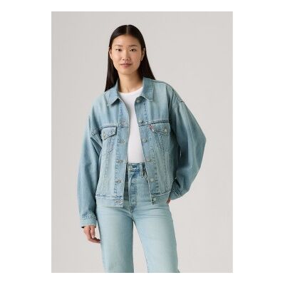 Levi's für Damen. A1743-0140 Jacke 90er Jahre hellblau (XS), Lässig, Baumwolle, Denim Levi's für Damen. A1743-0140 Jacke 90er Jahre hellblau (XS), Lässig, Baumwolle, Denim