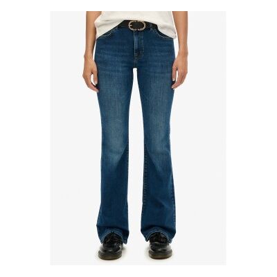 Superdry für Damen. W7011260A Jeans Mid Rise Flare blau (30/30), Lässig, Baumwolle, Denim Superdry für Damen. W7011260A Jeans Mid Rise Flare blau (30/30), Lässig, Baumwolle, Denim