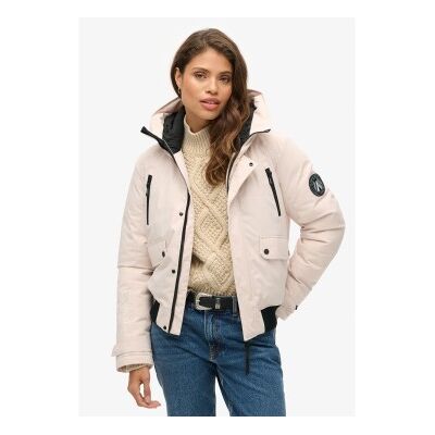 Superdry für Damen. W5011824A Gesteppte Bomberjacke City grau (XL), Lässig, Recyceltes Polyester, Nachhaltig Superdry für Damen. W5011824A Gesteppte Bomberjacke City grau (XL), Lässig, Recyceltes Polyester, Nachhaltig