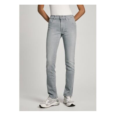 Pepe Jeans für Damen. PL204589UH4 Jeans Slim Mw grau (27/30), Lässig, Baumwolle, Denim, Nachhaltig Pepe Jeans für Damen. PL204589UH4 Jeans Slim Mw grau (27/30), Lässig, Baumwolle, Denim, Nachhaltig
