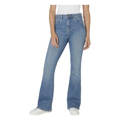 Pepe Jeans für Damen. PL2047333VA Jeans Flare Dion blau (28/30), Lässig, Baumwolle, Denim Pepe Jeans für Damen. PL2047333VA Jeans Flare Dion blau (28/30), Lässig, Baumwolle, Denim