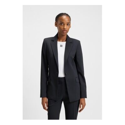 HUGO für Damen. 50516447 Jacke Atana navy (44), Lässig, Party, Synthetisch, Klassisch, Marine HUGO für Damen. 50516447 Jacke Atana navy (44), Lässig, Party, Synthetisch, Klassisch, Marine