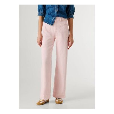 Pepe Jeans für Damen. PL20510170S1 Gerade Lexa-Hose rosa (34/30), Lässig, Baumwolle Pepe Jeans für Damen. PL20510170S1 Gerade Lexa-Hose rosa (34/30), Lässig, Baumwolle