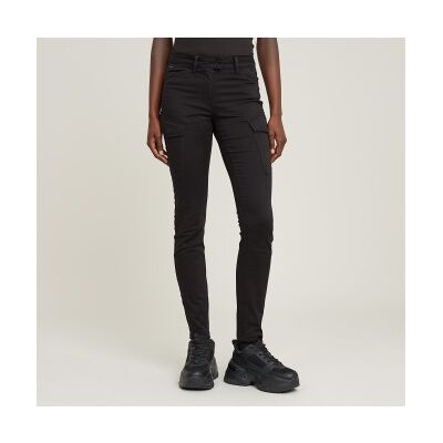 G-Star für Damen. D16828-D950-6484 Blossite G-Shape Army High Skinny Hose schwarz (27/34), Lässig, Baumwolle G-Star für Damen. D16828-D950-6484 Blossite G-Shape Army High Skinny Hose schwarz (27/34), Lässig, Baumwolle