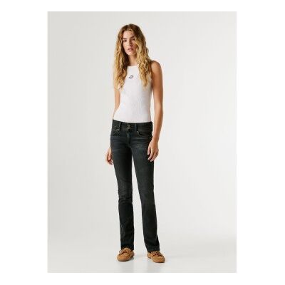 Pepe Jeans für Damen. PL20472989FA Jeans Venus schwarz (27/34), Lässig, Baumwolle Pepe Jeans für Damen. PL20472989FA Jeans Venus schwarz (27/34), Lässig, Baumwolle