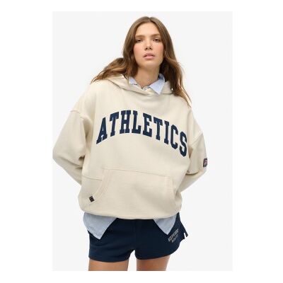 Superdry für Damen. W2012430A Sweatshirt Essential off-white (XL), Beige, Lässig, Baumwolle Superdry für Damen. W2012430A Sweatshirt Essential off-white (XL), Beige, Lässig, Baumwolle