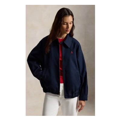 Polo Ralph Lauren für Damen. 211A96311002 Marineblaue doppelseitige Baumwolljacke (XL), Lässig, Baumwolle Polo Ralph Lauren für Damen. 211A96311002 Marineblaue doppelseitige Baumwolljacke (XL), Lässig, Baumwolle