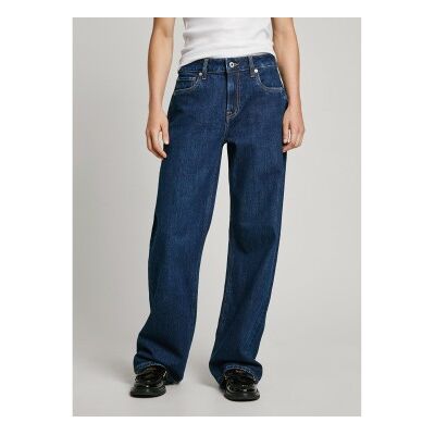 Pepe Jeans für Damen. PL204699EE2 Jeans in lockerer Passform Hazel blau (29/32), Lässig, Baumwolle, Denim Pepe Jeans für Damen. PL204699EE2 Jeans in lockerer Passform Hazel blau (29/32), Lässig, Baumwolle, Denim