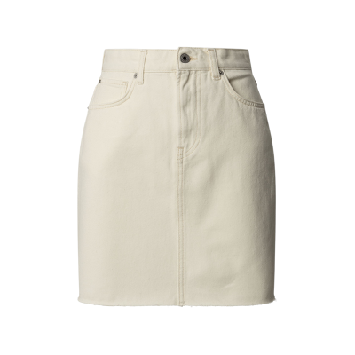 Pepe Jeans für Damen. PL901221TB7 Rock W11 Mini, Ecru (L), Weiß, Lässig, Baumwolle, Nachhaltig Pepe Jeans für Damen. PL901221TB7 Rock W11 Mini, Ecru (L), Weiß, Lässig, Baumwolle, Nachhaltig