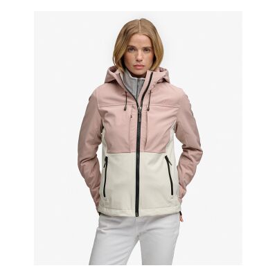 Superdry für Damen. W5012070A Rosa Colourblock-Trekker-Jacke (XL), Lässig, Draußen, Recyceltes Polyester Superdry für Damen. W5012070A Rosa Colourblock-Trekker-Jacke (XL), Lässig, Draußen, Recyceltes Polyester