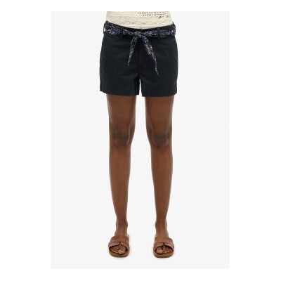 Superdry für Damen. W7110454A Chino-Shorts ?Classic? in Marineblau (XS), Lässig, Baumwolle Superdry für Damen. W7110454A Chino-Shorts ?Classic? in Marineblau (XS), Lässig, Baumwolle