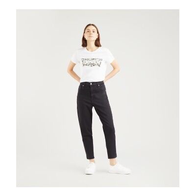 Levi's für Damen. 26986-0006 Schwarze Mom-Jeans mit hoher Taille (29/29), Lässig, Baumwolle, Denim, Elastan Levi's für Damen. 26986-0006 Schwarze Mom-Jeans mit hoher Taille (29/29), Lässig, Baumwolle, Denim, Elastan