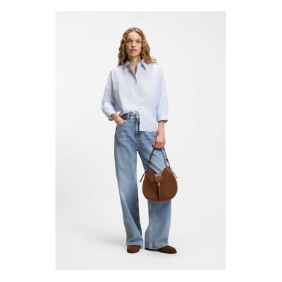 Boss für Damen. 50555871 Blaue Marlene-Jeans (35/30), Lässig, Baumwolle, Denim Boss für Damen. 50555871 Blaue Marlene-Jeans (35/30), Lässig, Baumwolle, Denim