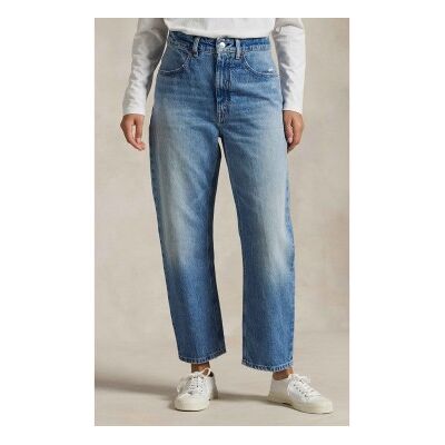 Polo Ralph Lauren für Damen. 211969371001 Blaue Jeans im lockeren Schnitt (30/30), Lässig, Baumwolle, Denim Polo Ralph Lauren für Damen. 211969371001 Blaue Jeans im lockeren Schnitt (30/30), Lässig, Baumwolle, Denim