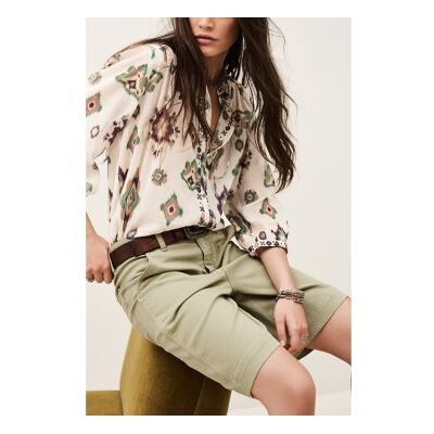 BA&SH; für Damen. 1E26ODEL Odelie Beige Bluse (38), Lässig, Langarm, Bio-Baumwolle, Nachhaltig BA&SH; für Damen. 1E26ODEL Odelie Beige Bluse (38), Lässig, Langarm, Bio-Baumwolle, Nachhaltig