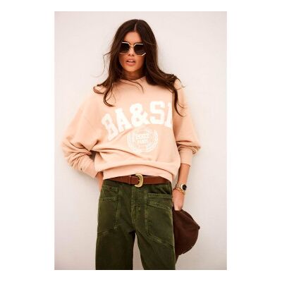 BA&SH; für Damen. 1E26BENJ Sweatshirt Benjamin nackt (36), Lässig, Baumwolle BA&SH; für Damen. 1E26BENJ Sweatshirt Benjamin nackt (36), Lässig, Baumwolle
