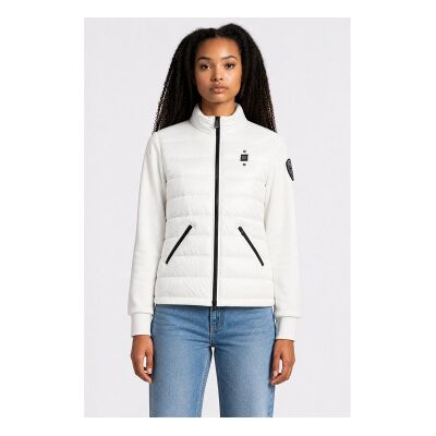 Blauer für Damen. 26SBLDC02206 Scuba-Jacke Haskel weiß (S), Lässig, Polyester Blauer für Damen. 26SBLDC02206 Scuba-Jacke Haskel weiß (S), Lässig, Polyester