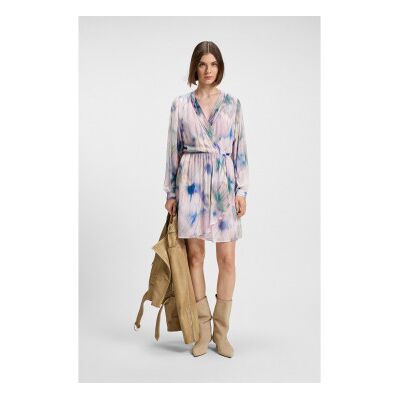 Boss für Damen. 50544021 Denvont mehrfarbiges Kleid (M), Lässig, Viskose, Langarm Boss für Damen. 50544021 Denvont mehrfarbiges Kleid (M), Lässig, Viskose, Langarm