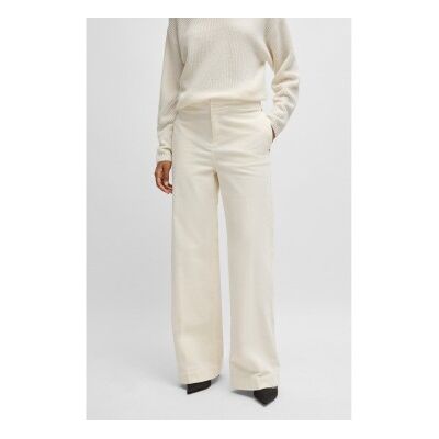 Boss für Damen. 50524367 Beige Hose von Tahilone (38), Lässig, Baumwolle Boss für Damen. 50524367 Beige Hose von Tahilone (38), Lässig, Baumwolle