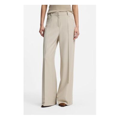 Boss für Damen. 50562885 Tacodi Hose beige (34), Lässig, Klassisch, Polyester Boss für Damen. 50562885 Tacodi Hose beige (34), Lässig, Klassisch, Polyester