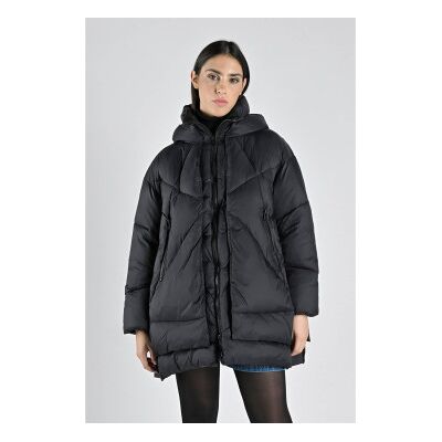 Canadian Classics für Damen. CN.G224410W Eugenia Mantel schwarz (M/L), Lässig, Nylon Canadian Classics für Damen. CN.G224410W Eugenia Mantel schwarz (M/L), Lässig, Nylon