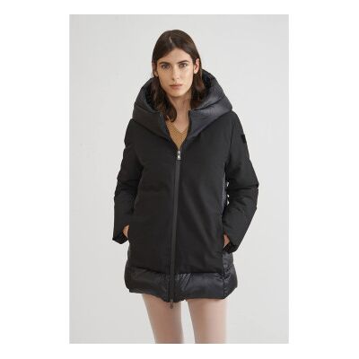 Canadian Classics für Damen. CN.G224378W Lytton Mantel schwarz (S), Lässig, Polyester Canadian Classics für Damen. CN.G224378W Lytton Mantel schwarz (S), Lässig, Polyester