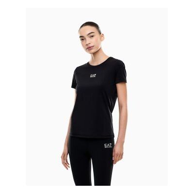 EA7 für Damen. 7W000930_AF14524 Ventus7 T-Shirt schwarz (XXS), Lässig, Sportlich, Polyamid, Kurzarm EA7 für Damen. 7W000930_AF14524 Ventus7 T-Shirt schwarz (XXS), Lässig, Sportlich, Polyamid, Kurzarm