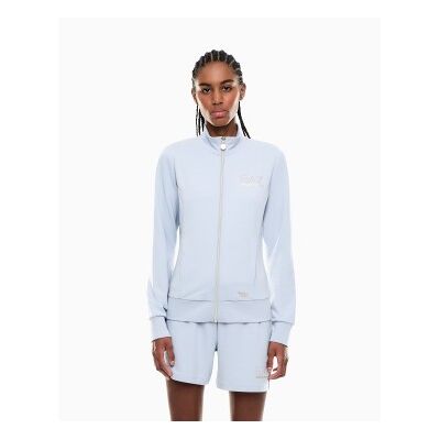 EA7 für Damen. 8NTM43_TJ9RZ Evolution Jacke blau (XXL), Lässig, Sportlich, Polyester EA7 für Damen. 8NTM43_TJ9RZ Evolution Jacke blau (XXL), Lässig, Sportlich, Polyester