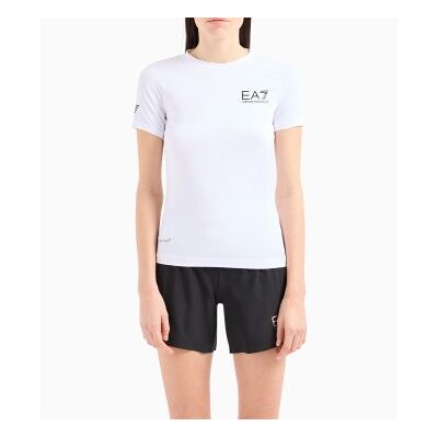 EA7 für Damen. 8NTT70_TJEMZ T-shirt Multi-Sport Ventus7 weiß (M), Lässig, Polyamid, Kurzarm EA7 für Damen. 8NTT70_TJEMZ T-shirt Multi-Sport Ventus7 weiß (M), Lässig, Polyamid, Kurzarm