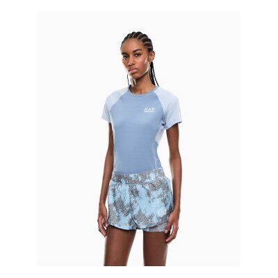 EA7 für Damen. 7W000936_AF21581 Ventus7 Lab Shorts blau (L), Sportlich, Polyamid EA7 für Damen. 7W000936_AF21581 Ventus7 Lab Shorts blau (L), Sportlich, Polyamid