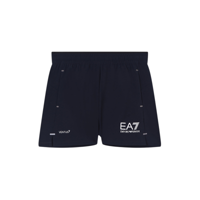 EA7 für Damen. 7W001145_AF21059 Shorts Tennis Pro marineblau (XXS), Lässig, Sportlich, Polyamid EA7 für Damen. 7W001145_AF21059 Shorts Tennis Pro marineblau (XXS), Lässig, Sportlich, Polyamid
