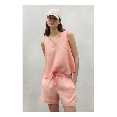 ECOALF für Damen. MCWGAPCDEVA00710S24-255 Kurzer Deva orange (M), Lässig, Leinen ECOALF für Damen. MCWGAPCDEVA00710S24-255 Kurzer Deva orange (M), Lässig, Leinen