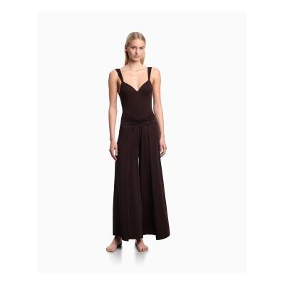 Giorgio Armani Emporio Armani für Damen. EW000614_AF20239 Braune lange Hosen (S), Lässig, Polyamid Giorgio Armani Emporio Armani für Damen. EW000614_AF20239 Braune lange Hosen (S), Lässig, Polyamid