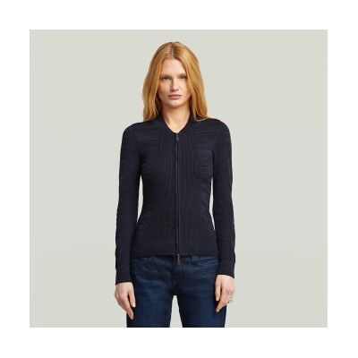 G-Star für Damen. D26723-C259-H705 3D Biker Knit Slim Full Zip Navy Pullover (XS), Lässig, Acryl, Bio-Baumwolle, Nachhaltig, Marine G-Star für Damen. D26723-C259-H705 3D Biker Knit Slim Full Zip Navy Pullover (XS), Lässig, Acryl, Bio-Baumwolle, Nachhaltig, Marine