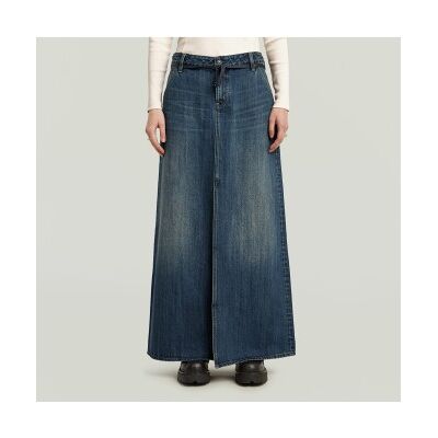 G-Star für Damen. D25979-D577-H469 Baggy Maxirock blau (29), Lässig, Baumwolle, Denim G-Star für Damen. D25979-D577-H469 Baggy Maxirock blau (29), Lässig, Baumwolle, Denim