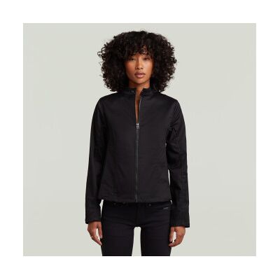 G-Star für Damen. D28432-C105-6484 Lynn Biker Jacke schwarz (34/32), Lässig, Baumwolle G-Star für Damen. D28432-C105-6484 Lynn Biker Jacke schwarz (34/32), Lässig, Baumwolle
